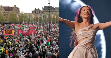 Israelul s-a calificat în finala Eurovision, în ciuda protestelor cu mii de oameni de la Malmo