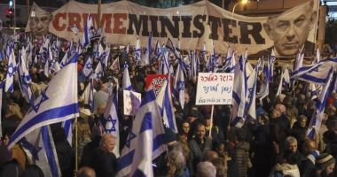 Stire din Actualitate : Noi manifestații de proporții în Israel, pentru a 18-a săptămână consecutiv