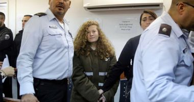 Stire din Actualitate : Israelul a eliberat-o din închisoare pe tânăra palestiniană care a lovit un soldat