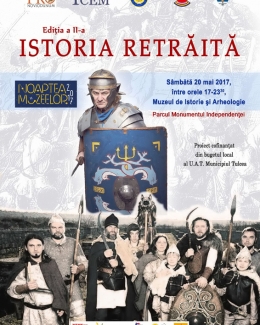 Stire din Cultură-Educație : "Istoria retrăită", proiect pentru educarea tinerilor