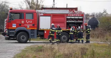 Stire din Eveniment : ISU Dobrogea simulează o intervenție la un obiectiv industrial SEVESO