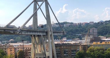 Stire din Actualitate : Italia a comemorat un an de la prăbușirea podului de la Genova