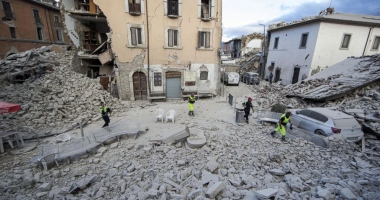 Cutremurele din Italia au deplasat solul cu 20 cm