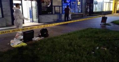 Stire din Eveniment : Tentativă de jaf armat la bancă. Filtre ale poliției în tot orașul