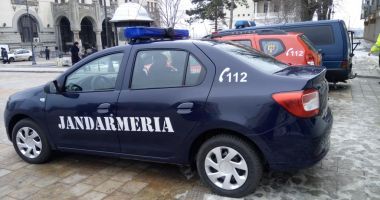 Jandarmii constănțeni, la datorie în noaptea dintre ani
