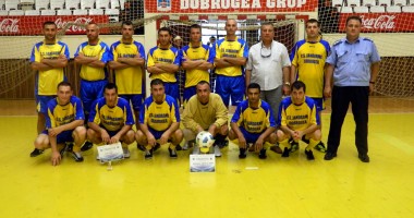 Jandarmii constănțeni,  cei mai buni la fotbal în sală