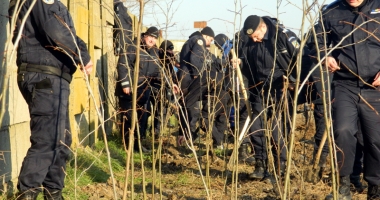 Stire din Eveniment : Jandarmii constănțeni au plantat copaci în fața unității