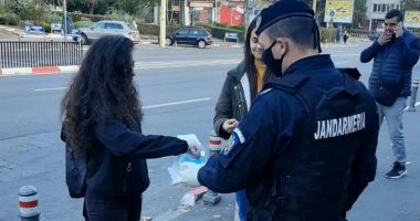 Jandarmii au aplicat zeci de amenzi