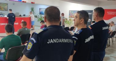 Stire din Eveniment : Jandarmii alături de colegii lor, polițiști și pompieri