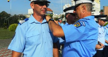 Jandarmi constănțeni avansați în grad, la termen - 2