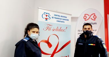 Jandarmii din Constanța - donatori de sânge, donatori de viață! - 2