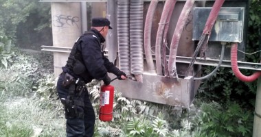 Stire din Eveniment : Jandarmii au fost la datorie: au stins și incendii!