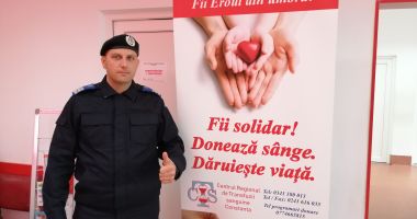 Jandarmii constănțeni au donat sânge pentru semenii lor - 2