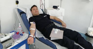 Stire din Eveniment : Misiune de salvare de vieți: jandarmii constănțeni donează sânge!
