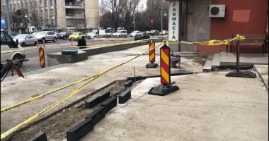 Jardiniere noi și scări refăcute, pe bulevardul Tomis - 2