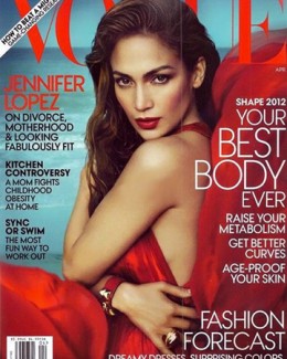 Stire din Monden : Jennifer Lopez, seducătoare pe coperta Vogue