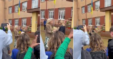 Stire din Politică-Administrație : Jill Biden, Prima Doamnă a Statelor Unite, a trecut granița în Ucraina