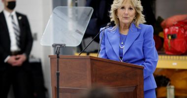 Stire din Actualitate : Jill Biden vine în România în această săptămână! Se va întâlni cu refugiații ucraineni