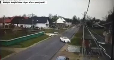 Un șofer beat a scăpat ca prin minune după ce s-a răsturnat cu mașina în Suceava