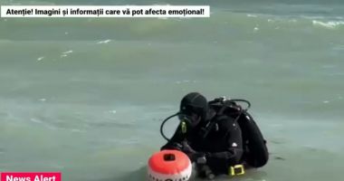 Stire din Eveniment : Trupul tânărului dispărut în mare la Eforie Nord a fost adus la mal de valuri. A murit încercând să salveze un copil