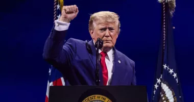 Discursul lui Donald Trump de Ziua Independenţei a fost întârziat de vremea rea