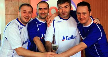 Cei mai buni! Cuget Liber, lecție de tenis de masă la Cupa Presei - 2