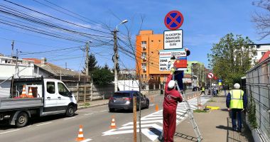 ATENȚIE, ȘOFERI! De miercuri, sistem "Kiss and Ride" la Colegiul Pedagogic și Școala nr. 43 - 2