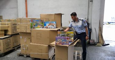 Stire din Eveniment : Jucării confiscate de polițiștii de la Transporturi