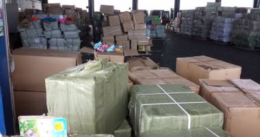 Jucării contrafăcute descoperite în Port