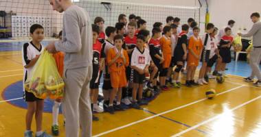 Voleibaliștii juniori, premiați de către conducerea CVM Tomis - 6