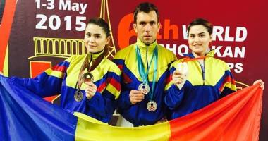 Stire din Sport : Karatiștii de la CS Farul, pe podium la Mondialele Shotokan