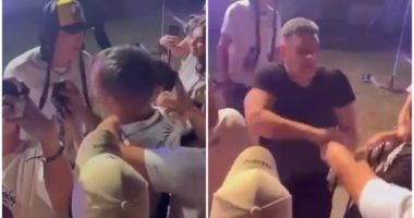 Stire din Eveniment : Scandal la concertul rapperului Killa Fonic. Un așa-zis fan a sărit la bătaie în mijlocul show-ului