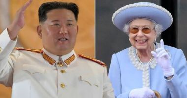 Stire din Actualitate : Kim Jong Un a felicitat-o pe regina Elisabeta a II-a