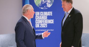Stire din Politică-Administrație : Klaus Iohannis a discutat cu Prințul Charles la summit-ul COP26 despre schimbările climatice