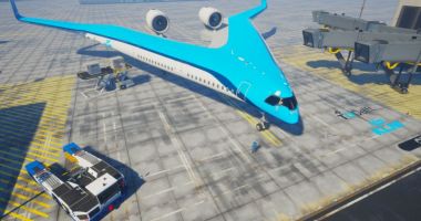 Inspirat de o chitară, un avion revoluționar de pasageri intră în producție
