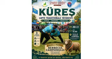 UDTTMR aduce luptele tradiționale tătărești KÜREȘ la Cumpăna