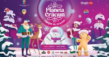 Stire din Social : ,,PLANETA CRĂCIUN” - târgul cu tematică de sărbători organizat de UNTOLD Universe în Piața Unirii din Cluj-Napoca se deschide pe 22 noiembrie
