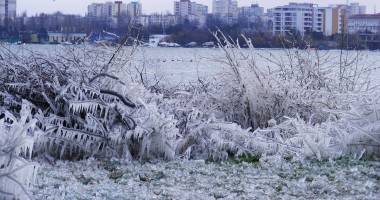 Lacul Siutghiol, în ultima zi din anul 2014 - 2