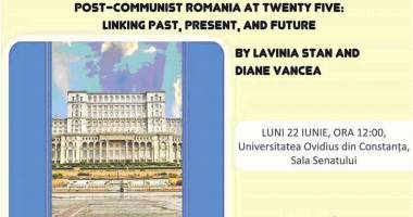 Stire din Cultură-Educație : Lansare de carte, la Universitatea "Ovidius"
