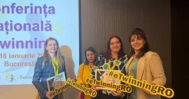 Stire din Cultură-Educație : Performanță pentru educația din Năvodari. Proiect eTwinning premiat la Conferința Națională 2026
