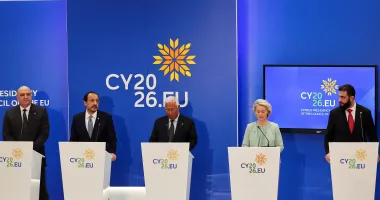 Stire din Actualitate : Liderii UE, sceptici față de propunerea Germaniei de a relaxa treptat sancțiunile împotriva Iranului