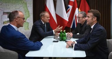 Stire din Actualitate : Liderii europeni merg la Kiev ca să-și arate sprijinul după parada lui Putin