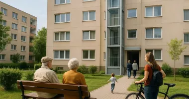 Stire din Politică-Administrație : Proiect de lege. Lifturi la blocurile construite înainte de 1990