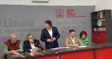 Predare de ștafetă. Primarul Mihai Feodorof a preluat conducerea Organizației PSD de la Limanu - 2