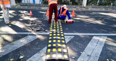Șoferi, atenție! Limitatoare de viteză pe o stradă intens circulată, din Constanța - 2
