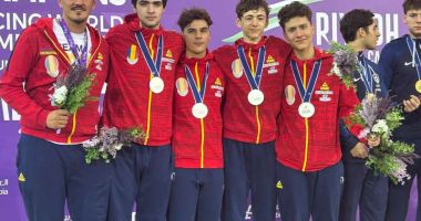 Stire din Sport : Vești bune din sport. Echipa masculină de sabie a României, medaliată cu argint la Mondialele de juniori