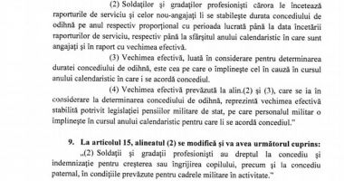 Informații de ULTIMĂ ORĂ privind statutul soldaților și gradaților profesioniști. Aviz favorabil în Comisia de Apărare! - 4