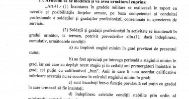 Informații de ULTIMĂ ORĂ privind statutul soldaților și gradaților profesioniști. Aviz favorabil în Comisia de Apărare! - 6