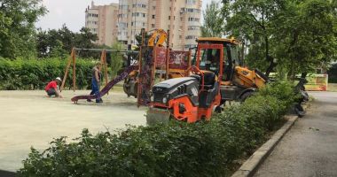 Stire din Social : Locuri de joacă din Constanța, în curs de amenajare