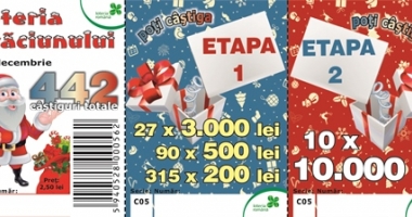 Stire din Social : LOTO. Șanse duble la câștig la Loteria Crăcinului